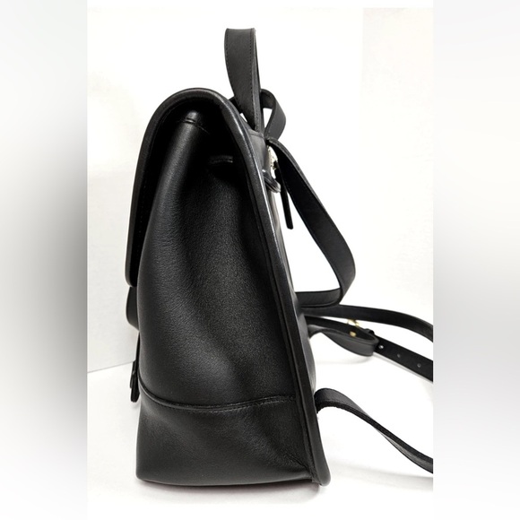 Coach Black Leather Backpack main image 5